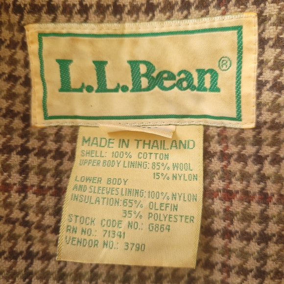 "Barbour" LL Bean Hooded Jacket - Picture 3 of 12